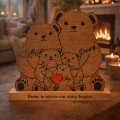 Alternative view of Beren familie - gepersonaliseerd